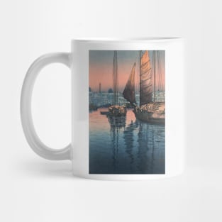 Seto Inland Sea at Tomonotsu by Tsuchiya Koitsu Mug